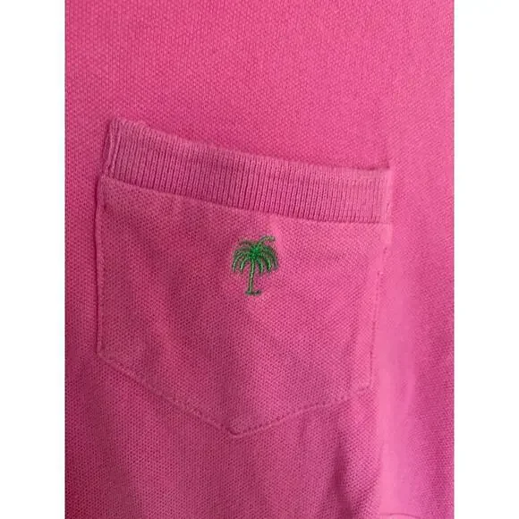 Lilly Pulitzer Polo Dress Tennis Green Trim Cottagecore Brunch Coquette Preppy - Picture 7 of 9